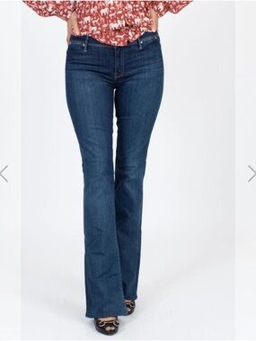 Mother The Daydreamer Flare Jeans Size 28 In Waltz at Midnight